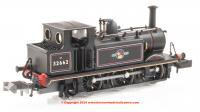 2S-012-017 Dapol 0-6-0 Terrier A1X Steam Locomotive number 32662 in BR Black livery with Late Crest